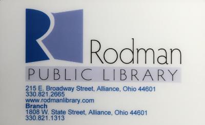 Rodman Library Card 